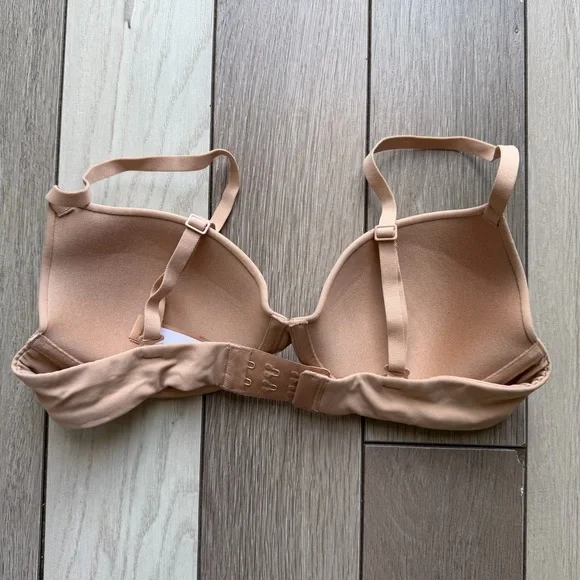 SKIMS Fits Everybody T-Shirt Bra Nude 34A - Picture 3 of 4